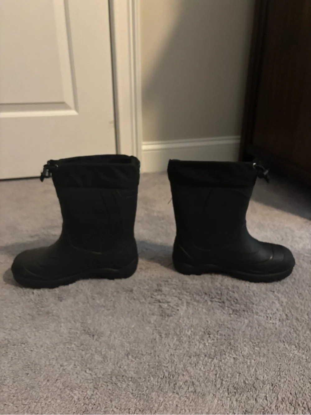 Kamik Kids Black Waterproof Snow Boots